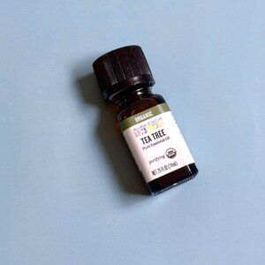 Aura Cacia, Pure Essential Oil, Organic Tea Tree, 0.25 fl oz (7.4 ml)